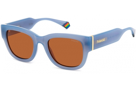 Gafas de Sol - Polaroid - PLD 6213/S/X - MVU (HE) AZURE // COPPER POLARIZED