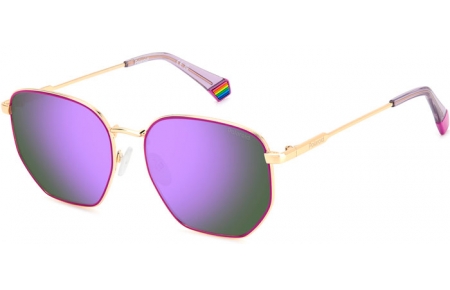 Gafas de Sol - Polaroid - PLD 6214/S/X - S9E (MF) GOLD VIOLET // VIOLET MIRROR POLARIZED