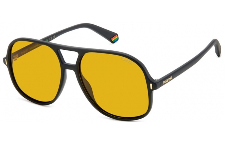 Gafas de Sol - Polaroid - PLD 6217/S - 003 (MU) MATTE BLACK // YELLOW POLARIZED