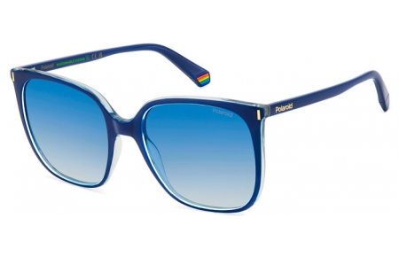 Gafas de Sol - Polaroid - PLD 6218/S - PJP (Z7) BLUE // BLUE GRADIENT POLARIZED