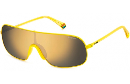 Gafas de Sol - Polaroid - PLD 6222/S - 40G (LM) YELLOW // GREY GOLD MIRROR POLARIZED