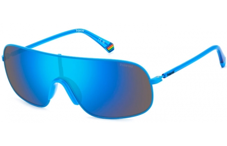 Gafas de Sol - Polaroid - PLD 6222/S - MVU (5X) AZURE // GREY BLUE MIRROR POLARIZED