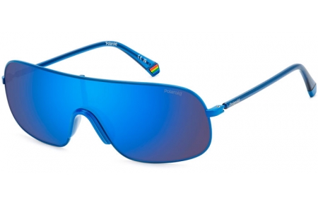 Gafas de Sol - Polaroid - PLD 6222/S - PJP (5X) BLUE // GREY BLUE MIRROR POLARIZED