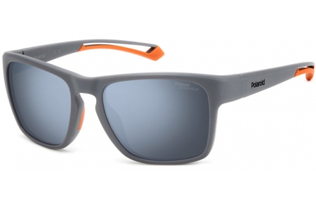 Gafas de Sol - Polaroid - PLD 7052/S - RIW (31) MATTE GREY // SILVER MIRROR POLARIZED HIGH CONTRAST