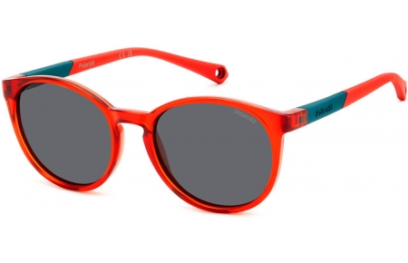 Gafas Junior - Polaroid Junior - PLD 8059/S - C9A (M9) RED // GREY POLARIZED