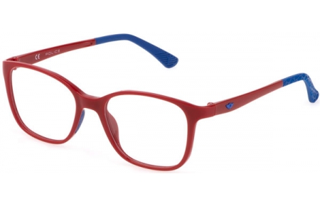 Gafas Junior - Police Junior - VK117 - 07FU  SHINY RED