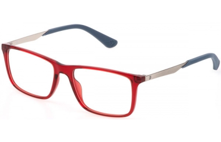 Gafas Junior - Police Junior - VK119 - 0929  SHINY TRANSPARENT RED