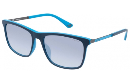 Lunettes de soleil - Police - SPLA56 - WTRX  BLUE TURQUOISE // GREY GRADIENT BLUE MIRROR