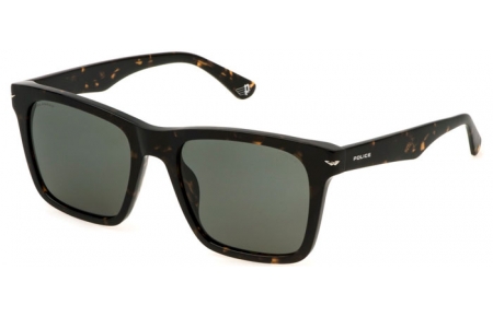 Gafas de Sol - Police - SPLN35 - 714P  SHINY DARK HAVANA // SMOKE