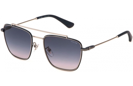 Gafas de Sol - Police - SPLN38 - 0579  SHINY PALLADIUM // SMOKE GRADIENT