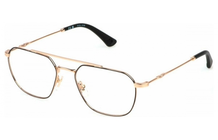 Monturas - Police - VPLP08 - 302Y  SHINY ROSE GOLD MATTE BLACK