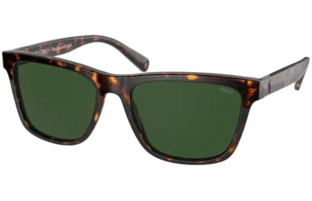 Gafas de Sol - POLO Ralph Lauren - PH4167 - 500371 SHINY DARK HAVANA WIMBLEDON // DARK GREEN