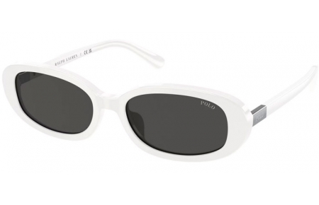 Gafas de Sol - POLO Ralph Lauren - PH4198U - 554487  SHINY WHITE // DARK GREY