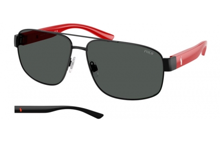 Gafas de Sol - POLO Ralph Lauren - PH3156 - 926787  SEMI SHINY BLACK // DARK GREY