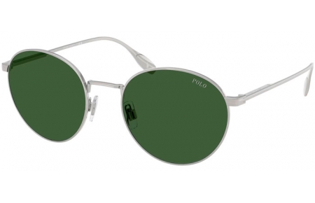 Gafas de Sol - POLO Ralph Lauren - PH3158 - 942371  BRUSHED SILVER // BOTTLE GREEN