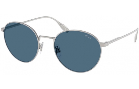 Gafas de Sol - POLO Ralph Lauren - PH3158 - 942380  BRUSHED SILVER // DARK BLUE