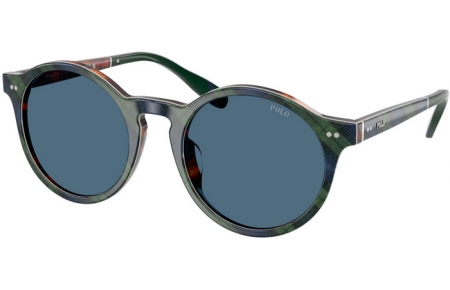 Gafas de Sol - POLO Ralph Lauren - PH4204U - 562180  BRIGHT TARTAN BLUE GREEN // DARK BLUE