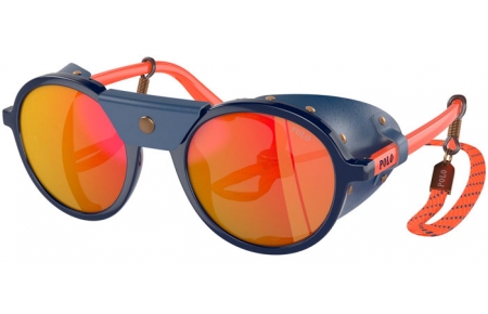 Gafas de Sol - POLO Ralph Lauren - PH4216QU - 56206Q  SHINY NAVY BLUE // RED MIRROR