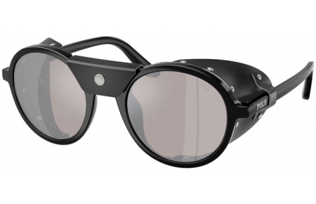 Gafas de Sol - POLO Ralph Lauren - PH4216QU - 50016G  SHINY BLACK // LIGHT GREY MIRROR SILVER