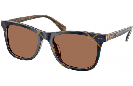 Gafas de Sol - POLO Ralph Lauren - PH4220U - 562573  SHINY TARTAN GORDON DRESS // DARK BROWN