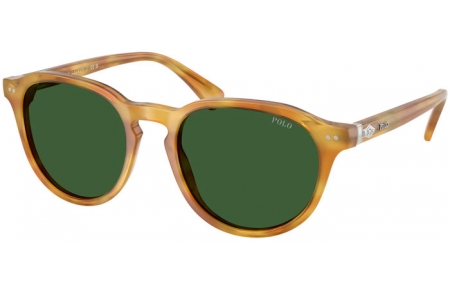 Gafas de Sol - POLO Ralph Lauren - PH4221 - 618571  SHINY LIGHT BROWN TORTOISE // BOTTLE GREEN