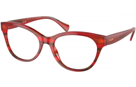 Monturas - RALPH Ralph Lauren - RA7141 - 5989  STRIPED RED HAVANA