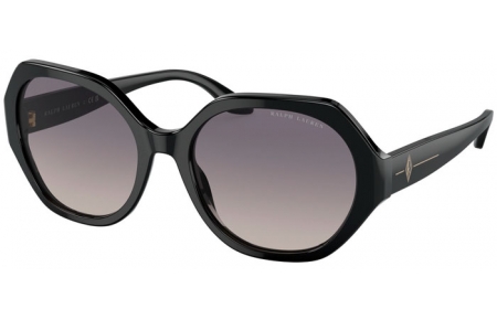 Gafas de Sol - Ralph Lauren - RL8208 - 5001V6  SHINY BLACK // GREY GRADIENT SILVER MIRROR