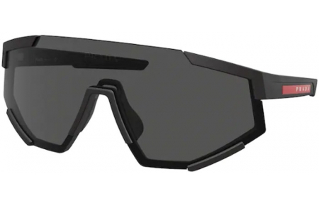 Gafas de Sol - Prada Linea Rossa - SPS 04WS - DG006F BLACK RUBBER // DARK GREY