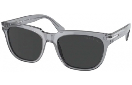 Gafas de Sol - Prada - SPR 04YS - 08U08G TRANSPARENT GREY // BLACK POLARIZED