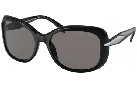 Gafas de Sol - Prada - SPR 04ZS - 1AB5Z1 BLACK // DARK GREY POLARIZED