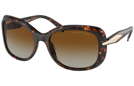 Gafas de Sol - Prada - SPR 04ZS - 2AU6E1 TORTOISE // BROWN GRADIENT POLARIZED