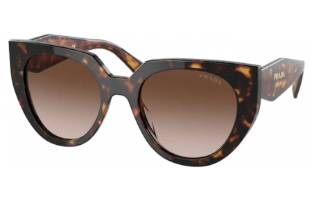 Sunglasses - Prada - SPR 14WS - 2AU6S1 TORTOISE // BROWN GRADIENT