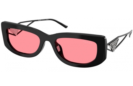 Gafas de Sol - Prada - SPR 14YS - 1AB30L  BLACK // PINK