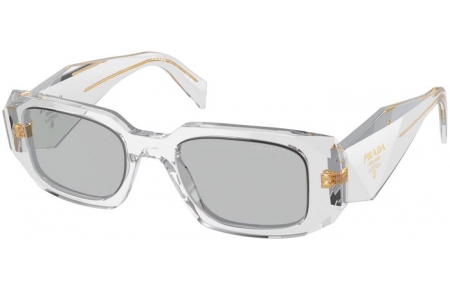 Gafas de Sol - Prada - SPR 17WS - 12R30B  TRANSPARENT GREY // LIGHT GREY