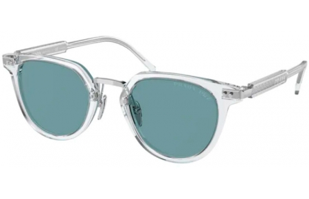 Gafas de Sol - Prada - SPR 17YS - 2AZ04D CRYSTAL // GREEN POLARIZED