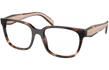 Lunettes de vue - Prada - VPR 17ZV - 07R1O1  CARAMEL TORTOISE