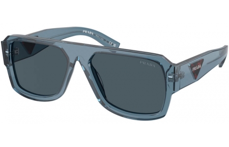 Gafas de Sol - Prada - SPR 22YS - 19O70B  TRANSPARENT GREY // DARK GREY