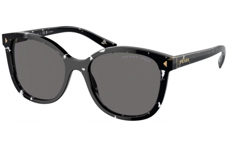 Gafas de Sol - Prada - SPR 22ZS - 15S5Z1  TORTOISE BLACK CRYSTAL // DARK GREY POLARIZED