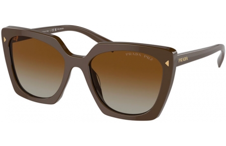 Gafas de Sol - Prada - SPR 23ZS - 11J6E1  LODEN // BROWN GRADIENT POLARIZED