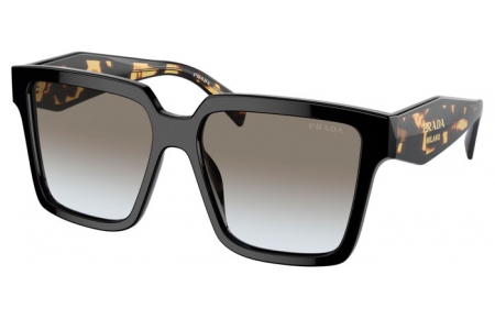 Sunglasses - Prada - SPR 24ZS - 1AB0A7  BLACK // GREY GRADIENT