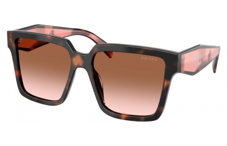 Gafas de Sol - Prada - SPR 24ZS - 23A0A6  TORTOISE POPPY //  BROWN GRADIENT