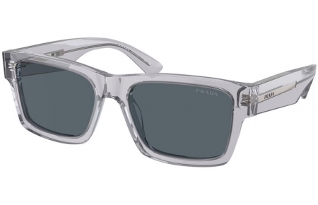 Sunglasses - Prada - SPR 25ZS - U430A9  CRYSTAL GREY // BLUE