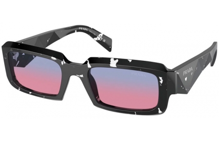 Gafas de Sol - Prada - SPR 27ZS - 15O60E  TORTOISE BLACK CRYSTAL // BLUE GRADIENT MAGENTA