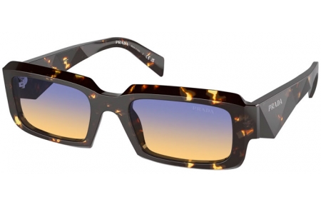 Gafas de Sol - Prada - SPR 27ZS - 16O50E  TORTOISE BLACK MALT // CLEAR FIFTY YELLOW DARK BLUE