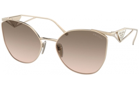 Gafas de Sol - Prada - SPR 50ZS - ZVN3D0 LIGHT GOLD // BROWN GRADIENT GREY