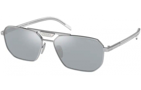 Gafas de Sol - Prada - SPR 58YS - 1BC02R SILVER // BLUE MIRROR SILVER 80