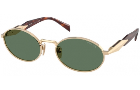 Gafas de Sol - Prada - SPR 65ZS - ZVN70L  PALE GOLD // DARK GREEN