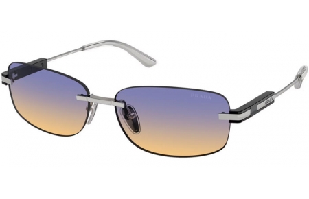 Gafas de Sol - Prada - SPR 68ZS - 1BC06Z  SILVER // BLUE GRADIENT YELLOW