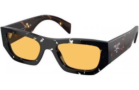 Gafas de Sol - Prada - SPR A01S - 15O10C  HAVANA BLACK // YELLOW