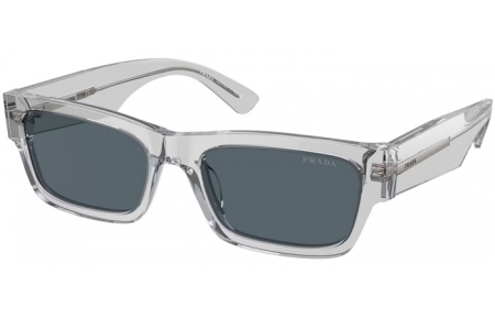 Gafas de Sol - Prada - SPR A03S - 17P0A9  CRYSTAL GREY // DARK BLUE